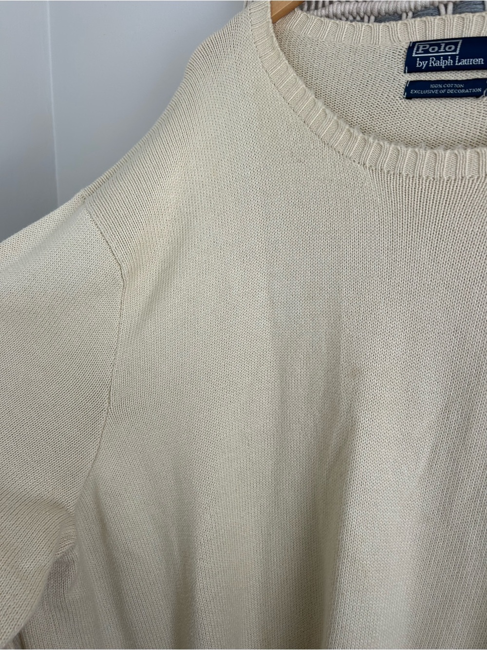 Vintage Polo by Ralph Lauren Crew Neck Sweater - Picture 3 of 6